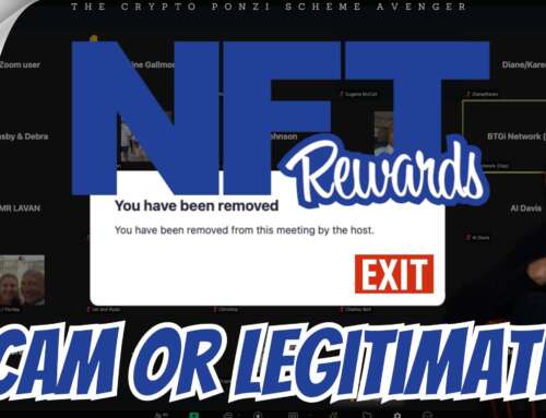 Exposed: NFT Rewards – The Latest Ponzi Scheme by Robert Craddock | Danny Crashes Members Only ZOOM!