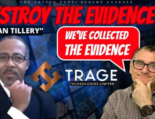 Trage Technologies Exposed: Sean Tillery’s “FALSE” Claims and Push for Promoters to Destroy Evidence