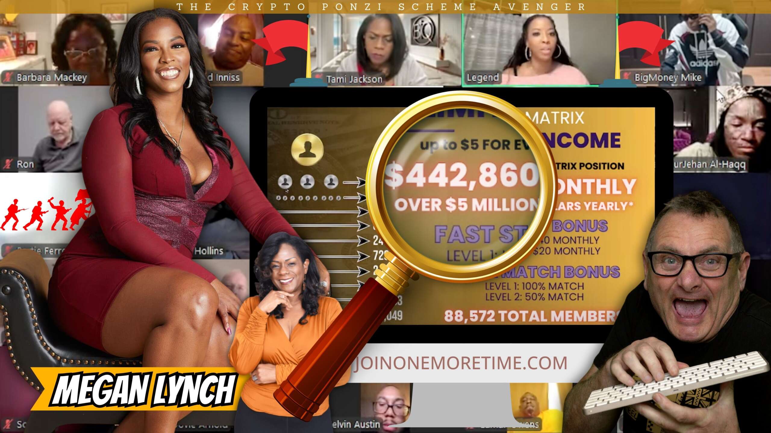 Megan Lynch’s “One More Time” Ponzi Scheme Exposed: MLM Scams and Red Flags Unveiled