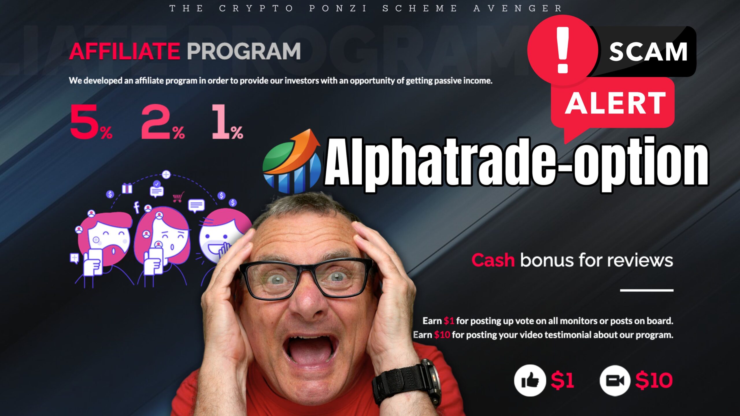 Alphatrade Option Exposed The Fake Investment Scam That Will Steal Your Money and Leave You Broke  Entrepreneur Decision Maker Connector Podcaster Educator