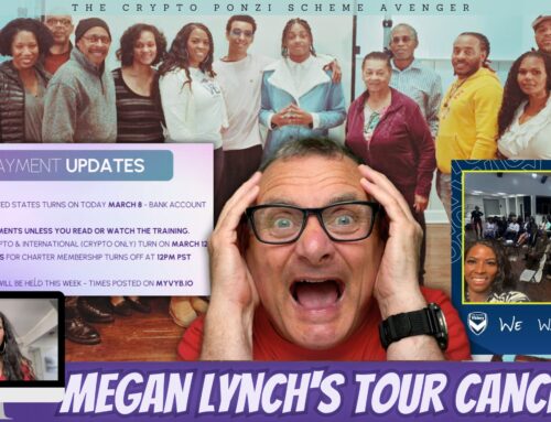 VYB’s Desperation Hits a New Low – Megan Lynch’s Scam is Collapsing Fast!